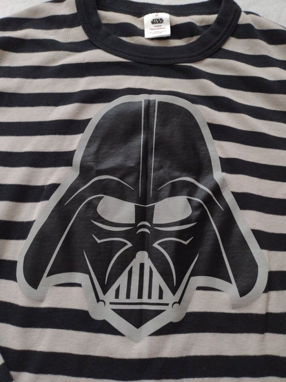 Hanna Andersson Star Wars Pajama Set Adult XS Organic Cotton Darth Vader PJs - Picture 4 of 9
